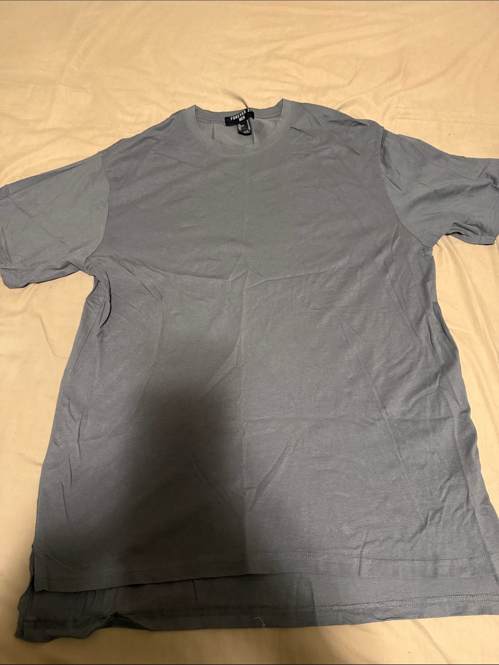 NWOT Forever 21 Men's Crew Neck T-Shirt - grey medium